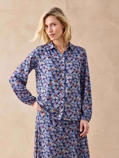 Chemisier tunique col chemise
