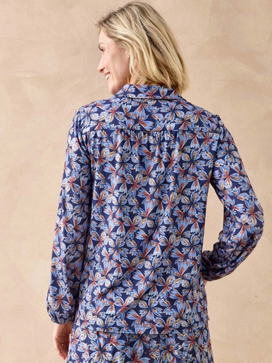 Chemisier tunique col chemise