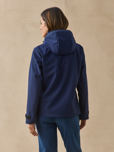 Veste imperméable capuche amovible