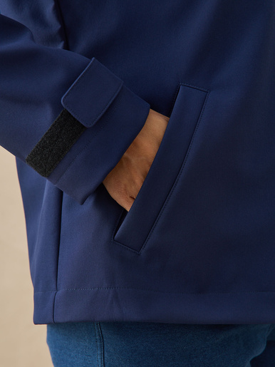 Veste imperméable capuche amovible