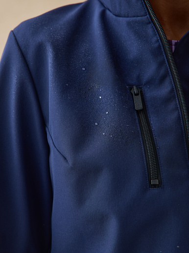 Veste imperméable capuche amovible