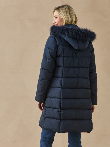 Parka longue très chaude à capuche