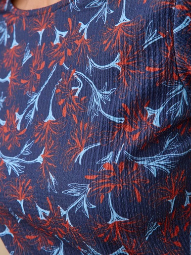 Tee-shirt en maille fantaisie