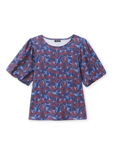 Tee-shirt en maille fantaisie
