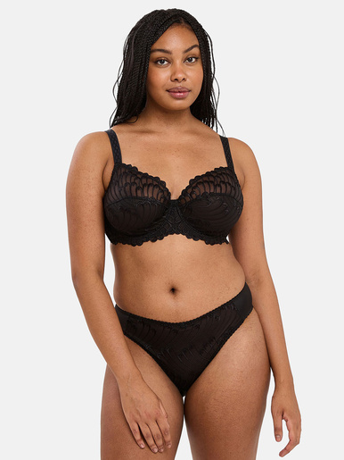 Culotte microfibre et broderie Narcisse