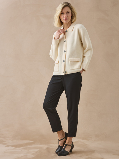 Pantalon 7/8ème en maille milano