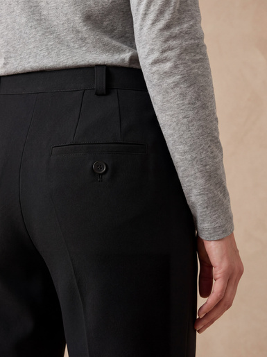 Pantalon 7/8ème en maille milano