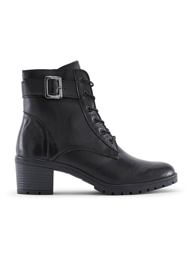 Boots cuir doublées suédine