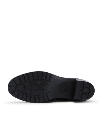 Boots cuir doublées suédine