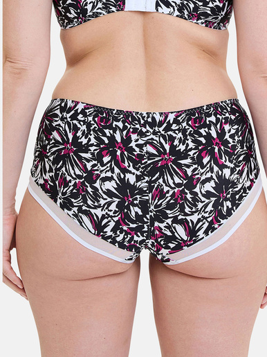 Shorty microfibre imprimée