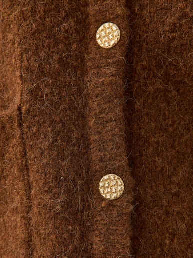 Gilet court chaud manches longues