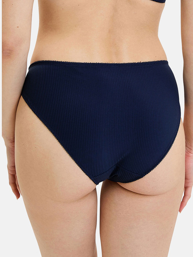 Culotte microfibre et dentelle