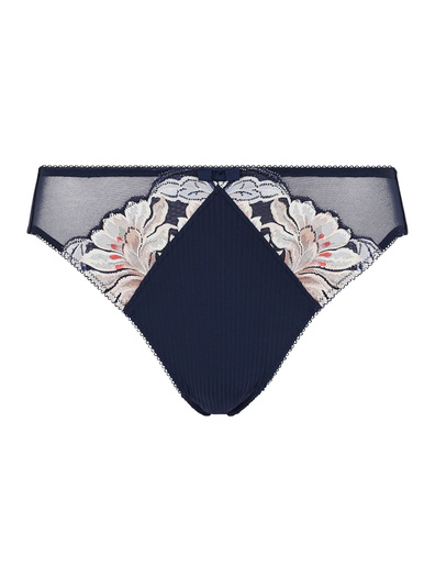 Culotte microfibre et dentelle