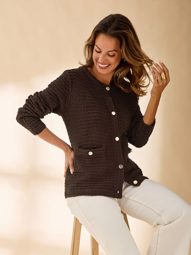 Cardigan manches longues
