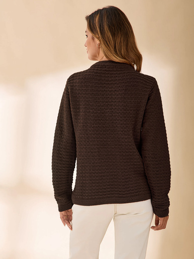 Cardigan manches longues