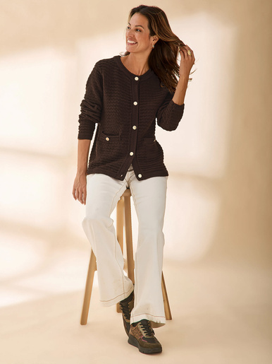 Cardigan manches longues