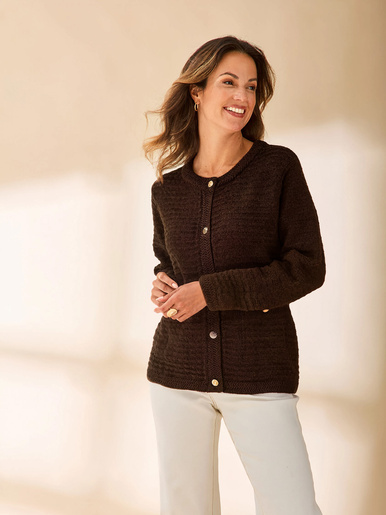 Cardigan manches longues