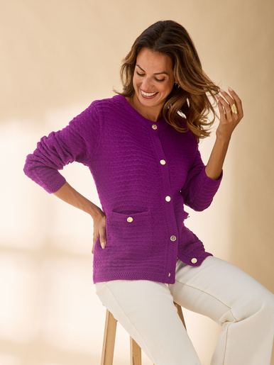 Cardigan manches longues