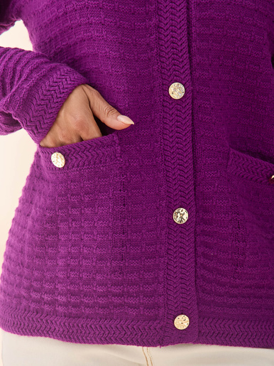 Cardigan manches longues