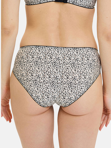 Culotte microfibre imprimée