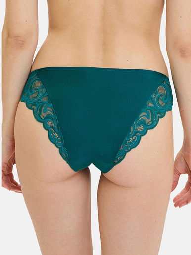 Culotte dentelle et microfibre