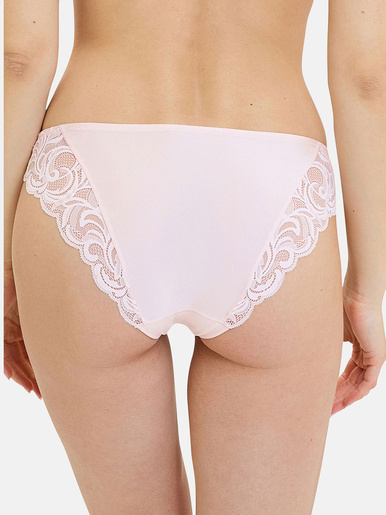 Culotte dentelle et microfibre