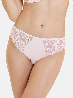 Culotte dentelle et microfibre