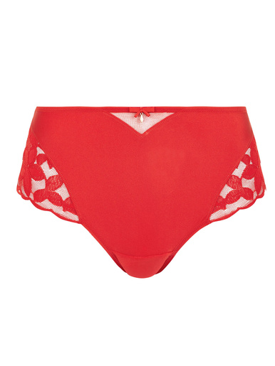 Culotte dentelle, tulle et microfibre
