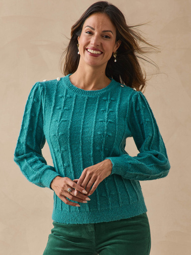 Pull en maille fantaisie