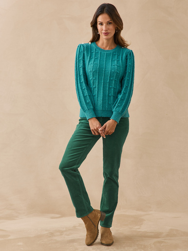 Pull en maille fantaisie