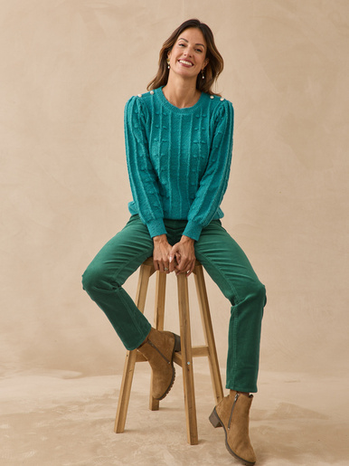 Pull en maille fantaisie