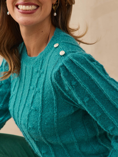Pull en maille fantaisie