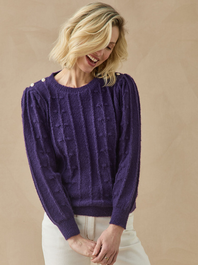 Pull en maille fantaisie