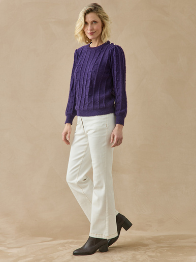 Pull en maille fantaisie