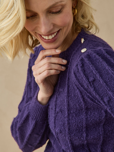 Pull en maille fantaisie