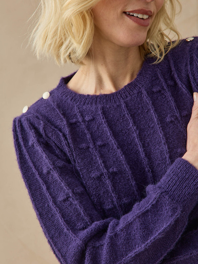 Pull en maille fantaisie