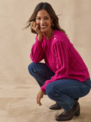 Pull en maille fantaisie