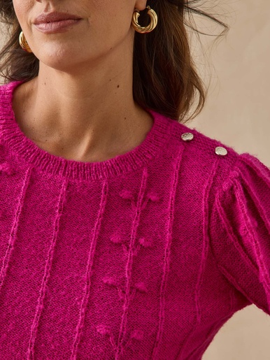 Pull en maille fantaisie