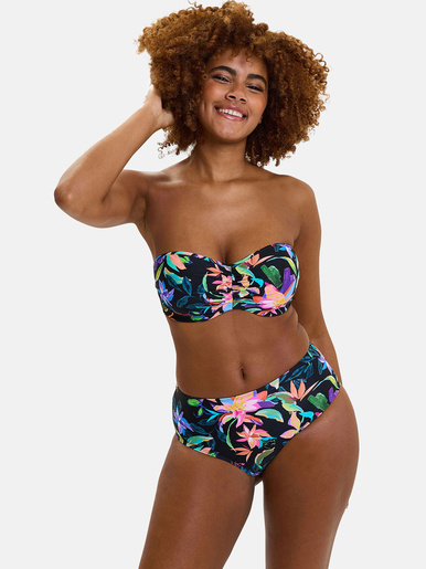 Culotte de bain taille haute