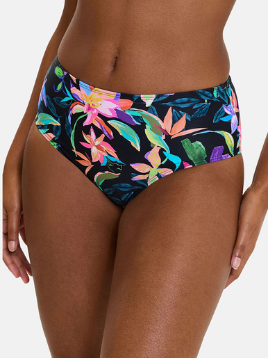 Culotte de bain taille haute