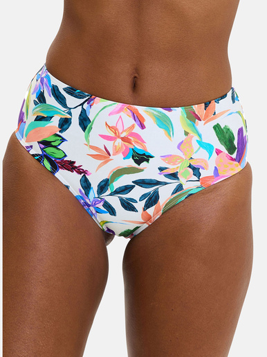 Culotte de bain taille haute