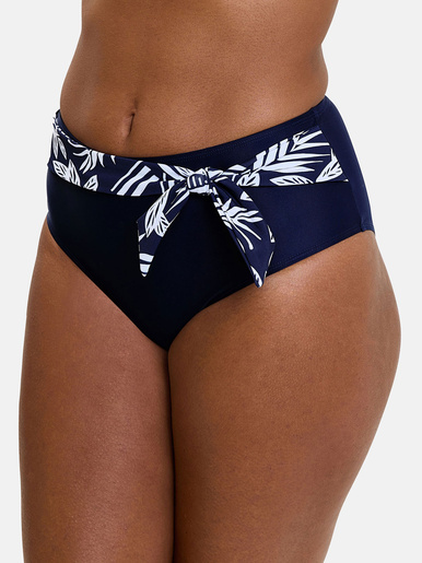Culotte de bain taille haute