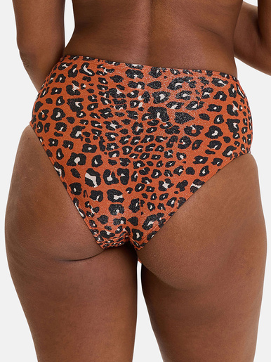 Culotte de bain taille haute