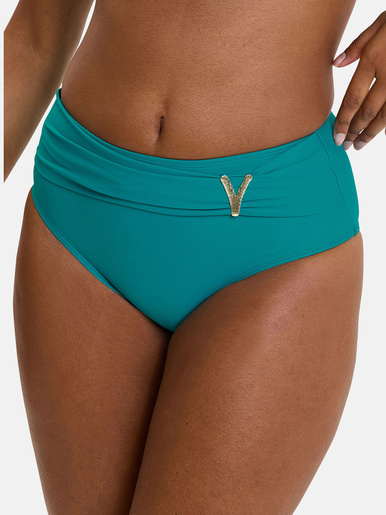 Culotte de bain taille haute