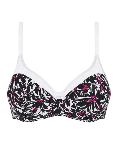 Soutien-gorge à armatures microfibre