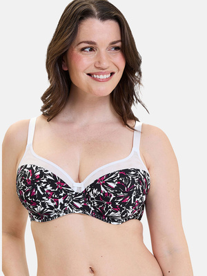 Soutien-gorge à armatures microfibre