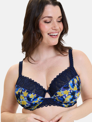 Soutien-gorge à armatures microfibre