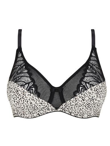 Soutien-gorge à armatures microfibre