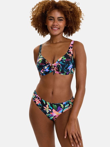 Haut de maillot de bain à armatures