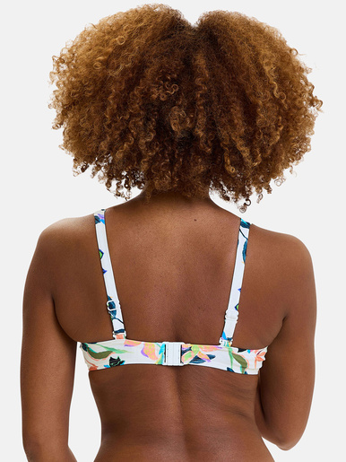 Haut de maillot de bain à armatures